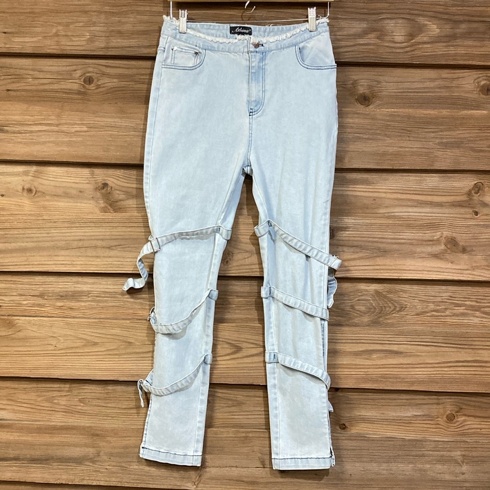 Athina Strap Jeans